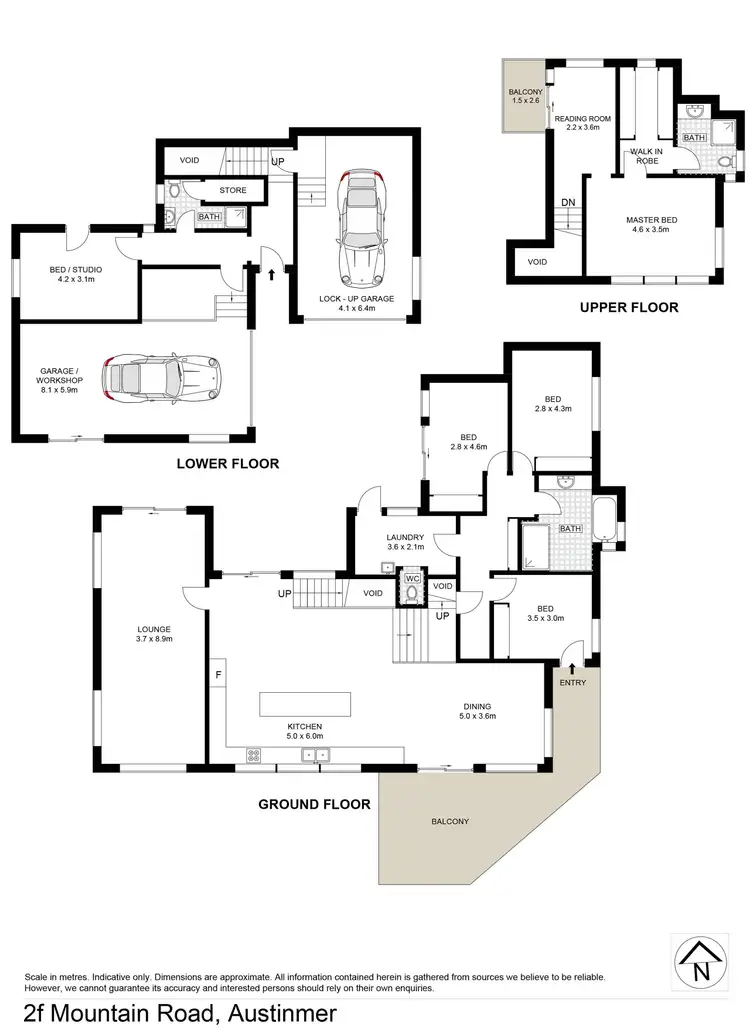 Floorplan of Homely house listing, 2f Mountain Road, Austinmer NSW 2515