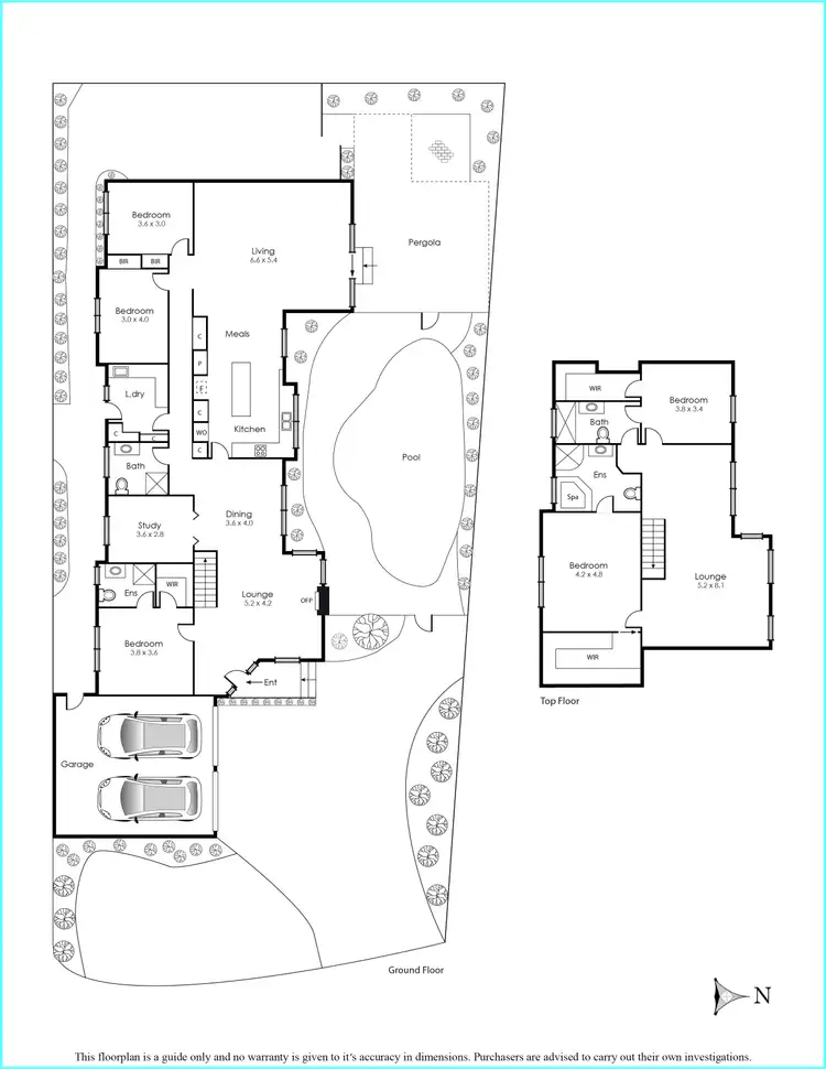 Floorplan of Homely house listing, 2 Tambo Court, Mentone VIC 3194