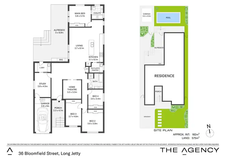 Floorplan of Homely house listing, 36 Bloomfield Street, Long Jetty NSW 2261