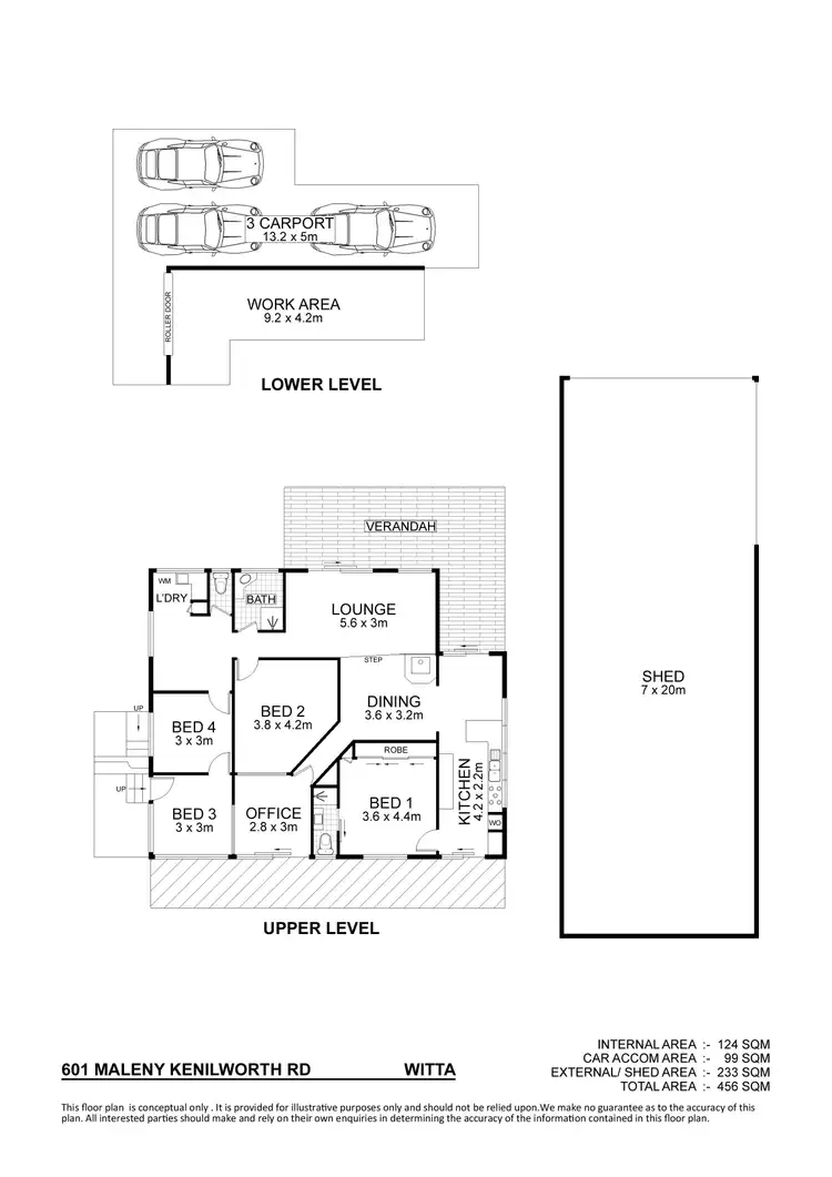 Floorplan of Homely house listing, 601 Maleny-Kenilworth Road, Witta QLD 4552