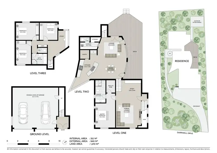 Floorplan of Homely house listing, 24 Darriwell Drive, Mount Helen VIC 3350