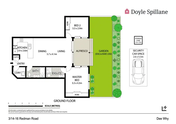 Floorplan of Homely apartment listing, 3/14-16 Redman Road, Dee Why NSW 2099