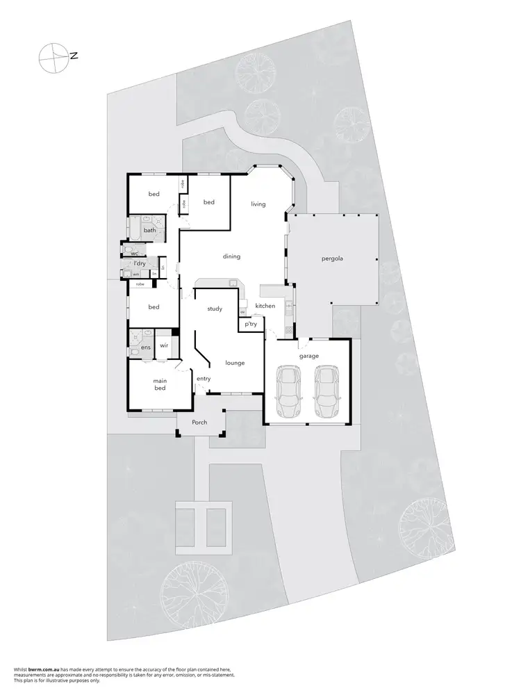Floorplan of Homely house listing, 47 Redwood Avenue, Jerrabomberra NSW 2619