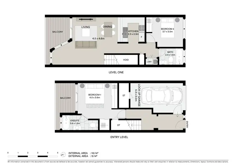 Floorplan of Homely unit listing, 2/33 Murray Street, North Ward QLD 4810