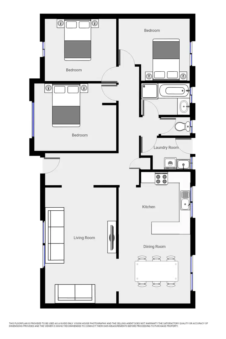 Floorplan of Homely house listing, 1378 A&B Boonoonar Road, Colignan VIC 3494