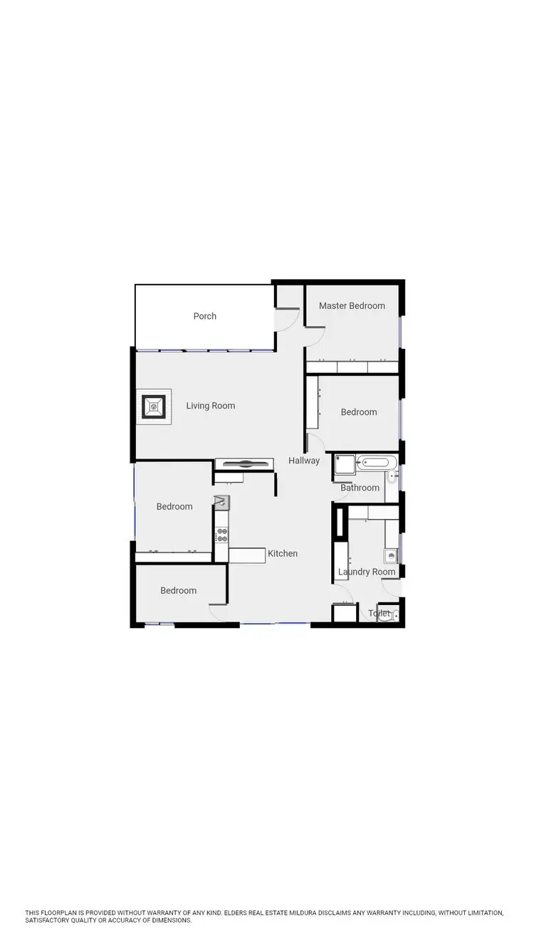 Floorplan of Homely house listing, 10 Hassell Street, Irymple VIC 3498