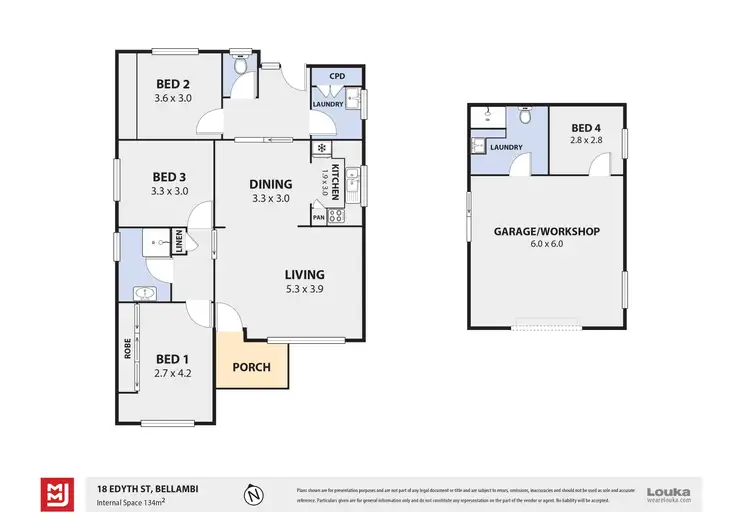 Floorplan of Homely house listing, 18 Edyth Street, Bellambi NSW 2518