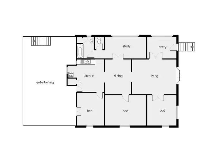 Floorplan of Homely house listing, 187 Martyn Street, Manunda QLD 4870