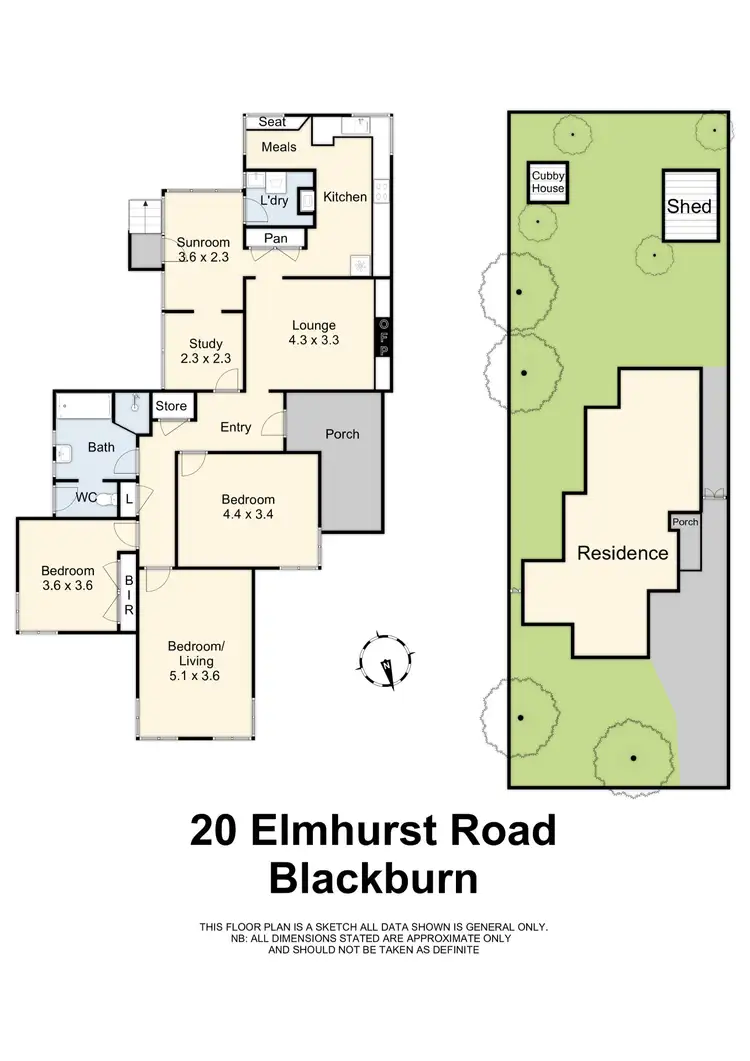 Floorplan of Homely house listing, 20 Elmhurst Road, Blackburn VIC 3130
