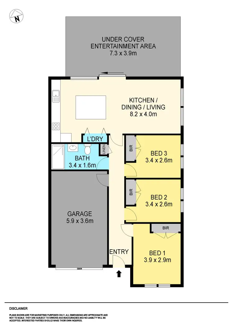 Floorplan of Homely house listing, 27 Jordan Avenue, Delacombe VIC 3356