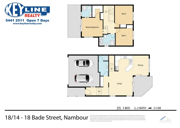 Floorplan of Homely unit listing, 18/14-18 Bade Street, Nambour QLD 4560