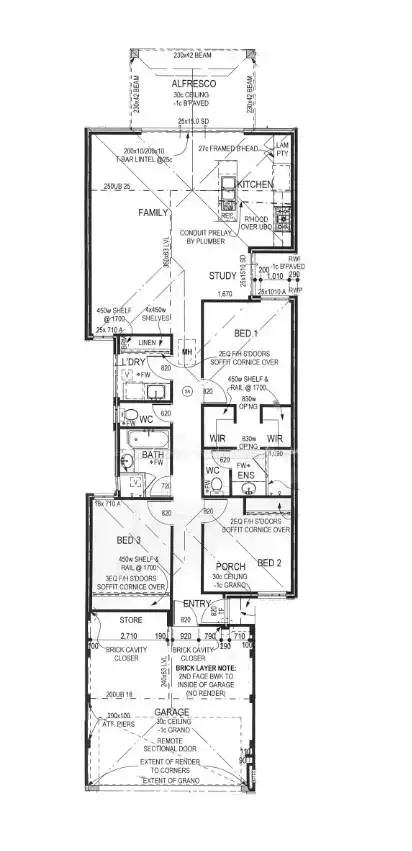 Floorplan of Homely house listing, 6 Oakbella Parade, Harrisdale WA 6112