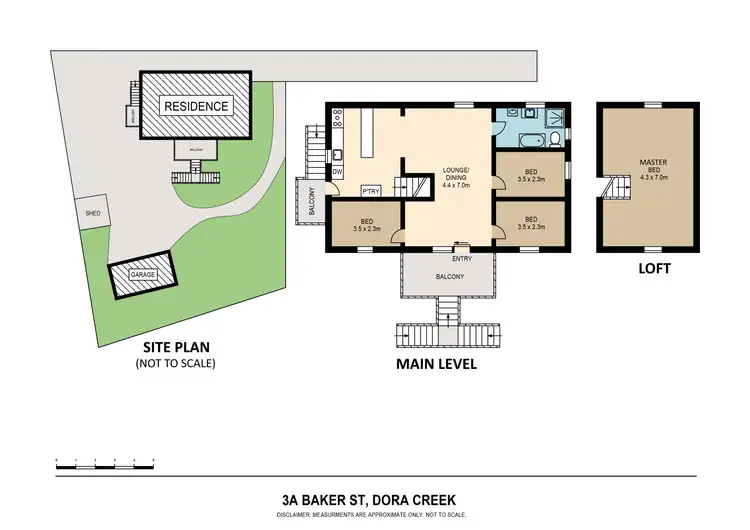Floorplan of Homely house listing, 3a Baker Street, Dora Creek NSW 2264
