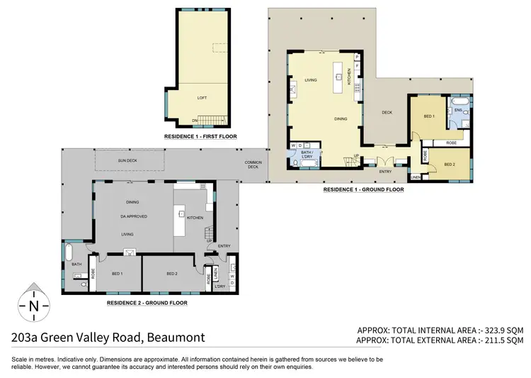Floorplan of Homely house listing, 203 Green Valley Road, Beaumont NSW 2577