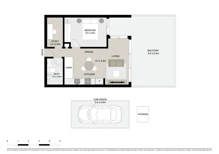 Floorplan of Homely apartment listing, 133/25 Porter Street, Ryde NSW 2112