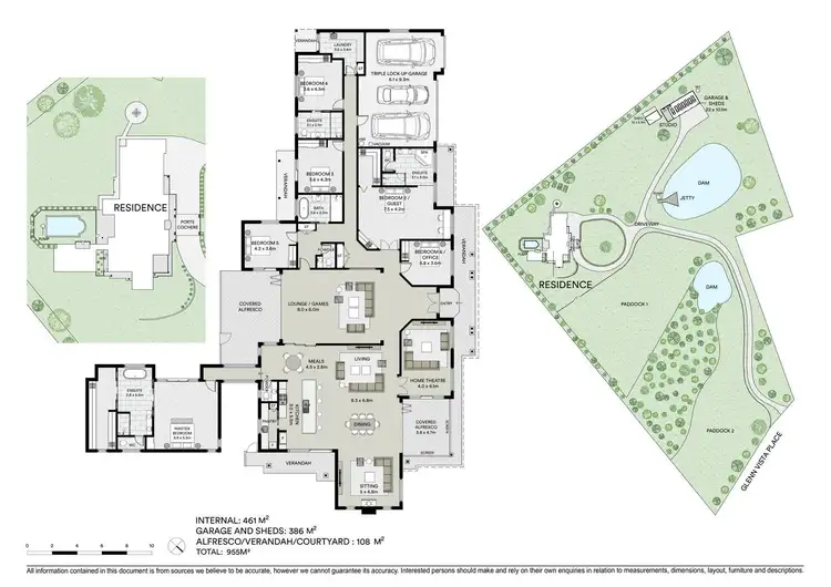 Floorplan of Homely house listing, 45 Glenn Vista Place, Chevallum QLD 4555
