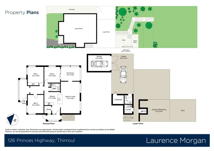 Floorplan of Homely house listing, 126 Princes Highway, Thirroul NSW 2515
