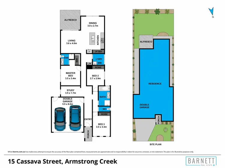 Floorplan of Homely house listing, 15 Cassava Street, Armstrong Creek VIC 3217
