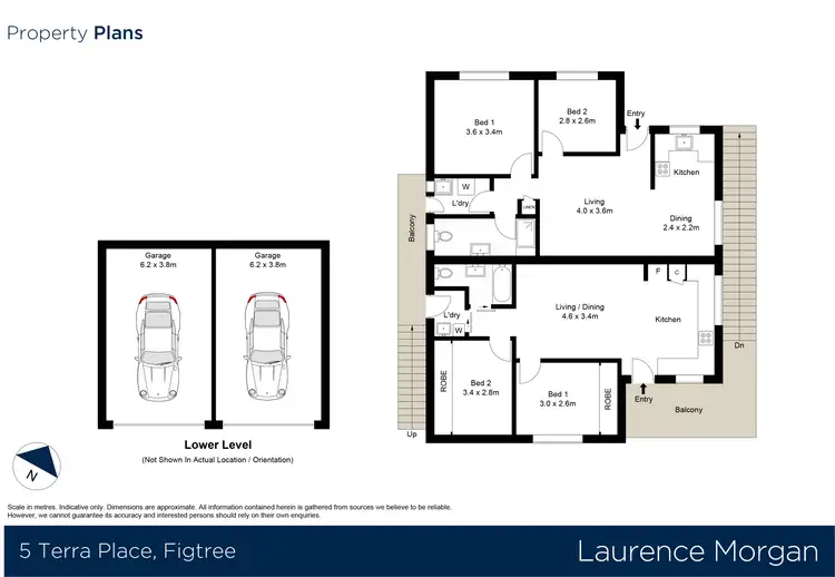 Floorplan of Homely block of units listing, 5 Terra Place, Figtree NSW 2525