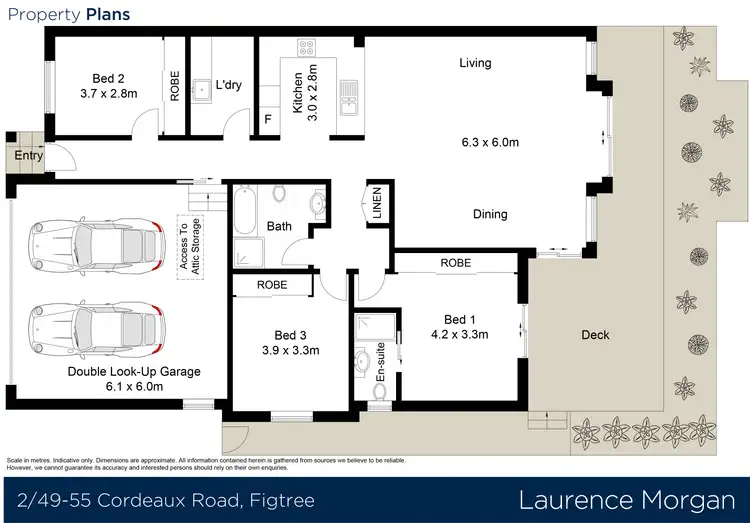 Floorplan of Homely villa listing, 2/49-55 Cordeaux Road, Figtree NSW 2525