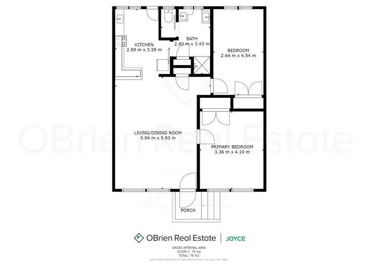 Floorplan of Homely unit listing, 4/45 Evans Street, Wangaratta VIC 3677