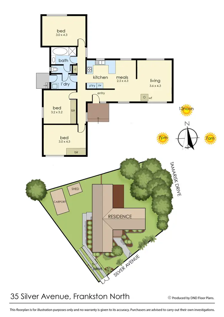 Floorplan of Homely house listing, 35 Silver Avenue, Frankston North VIC 3200
