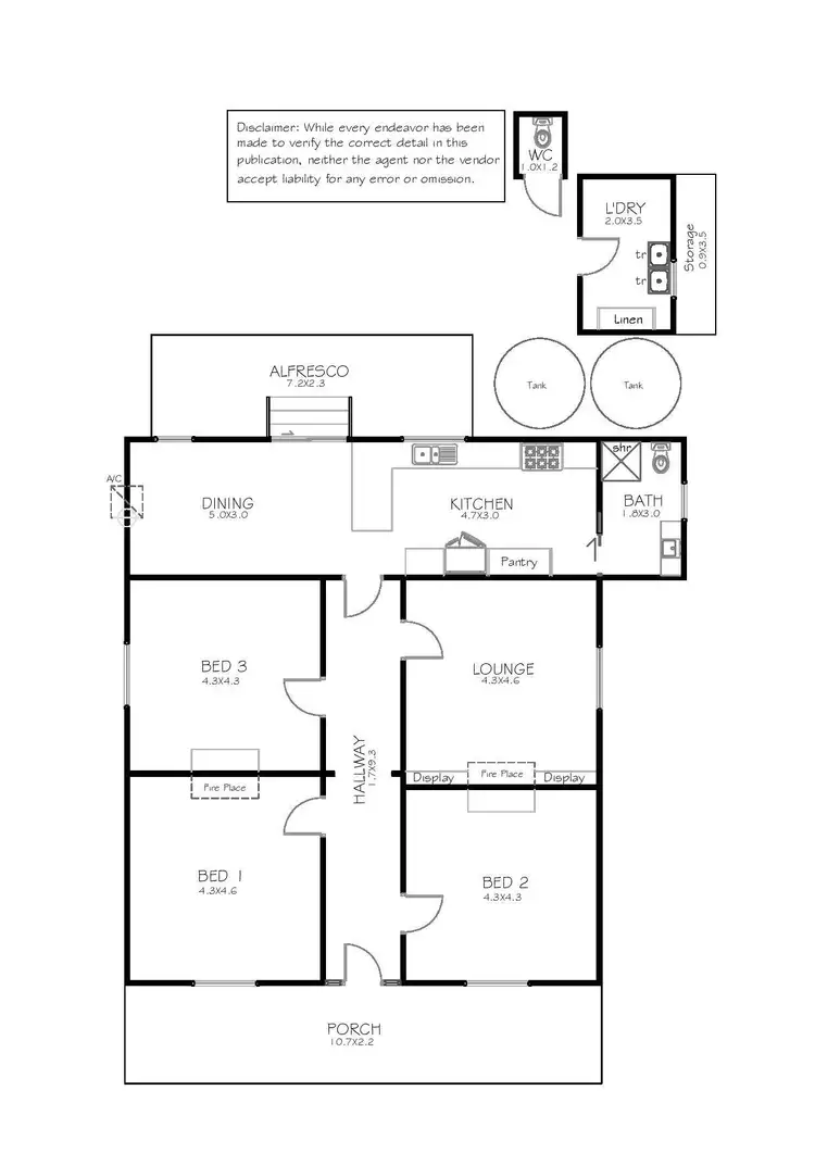 Floorplan of Homely house listing, 9 New West Road, Port Lincoln SA 5606