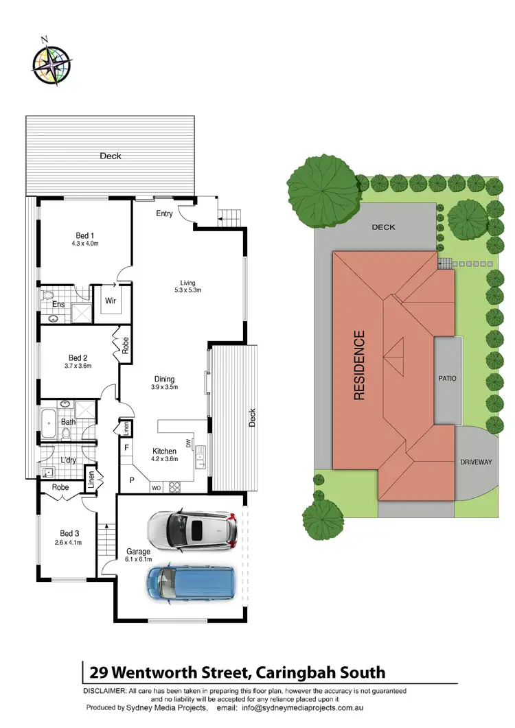 Floorplan of Homely house listing, 29A Wentworth Street, Caringbah South NSW 2229