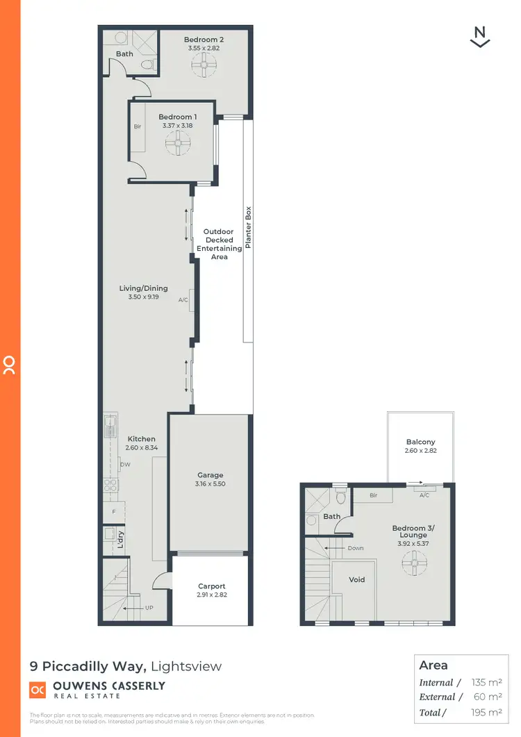 Floorplan of Homely townhouse listing, 9 Piccadilly Way, Lightsview SA 5085