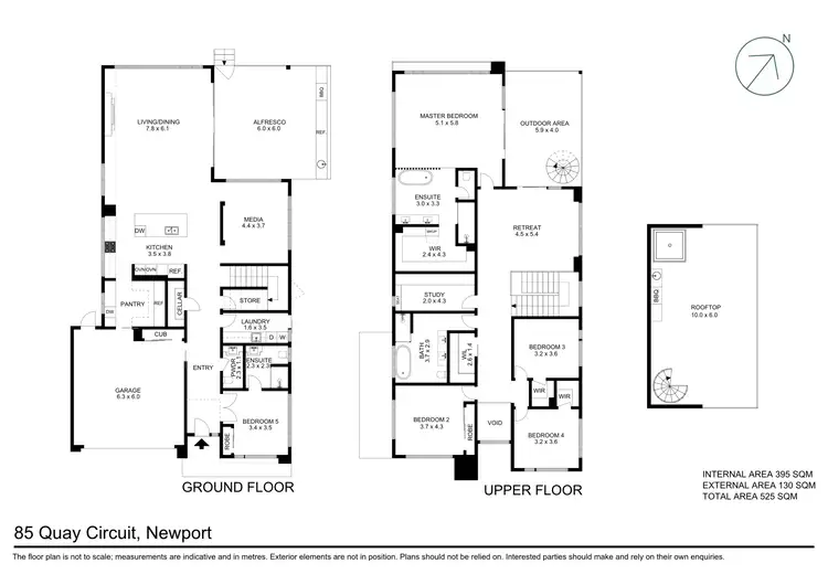 Floorplan of Homely house listing, 85 Quay Circuit, Newport QLD 4020