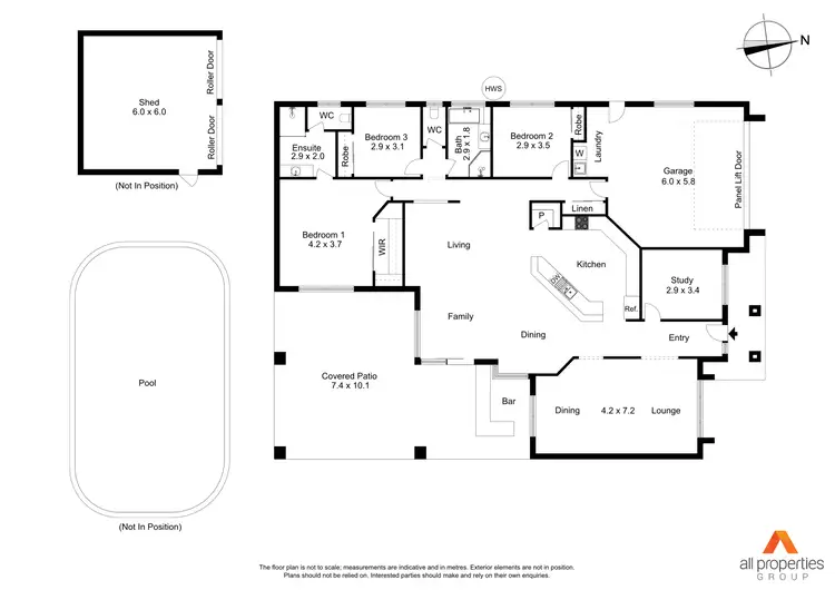 Floorplan of Homely house listing, 10-12 Polebark Crescent, New Beith QLD 4124
