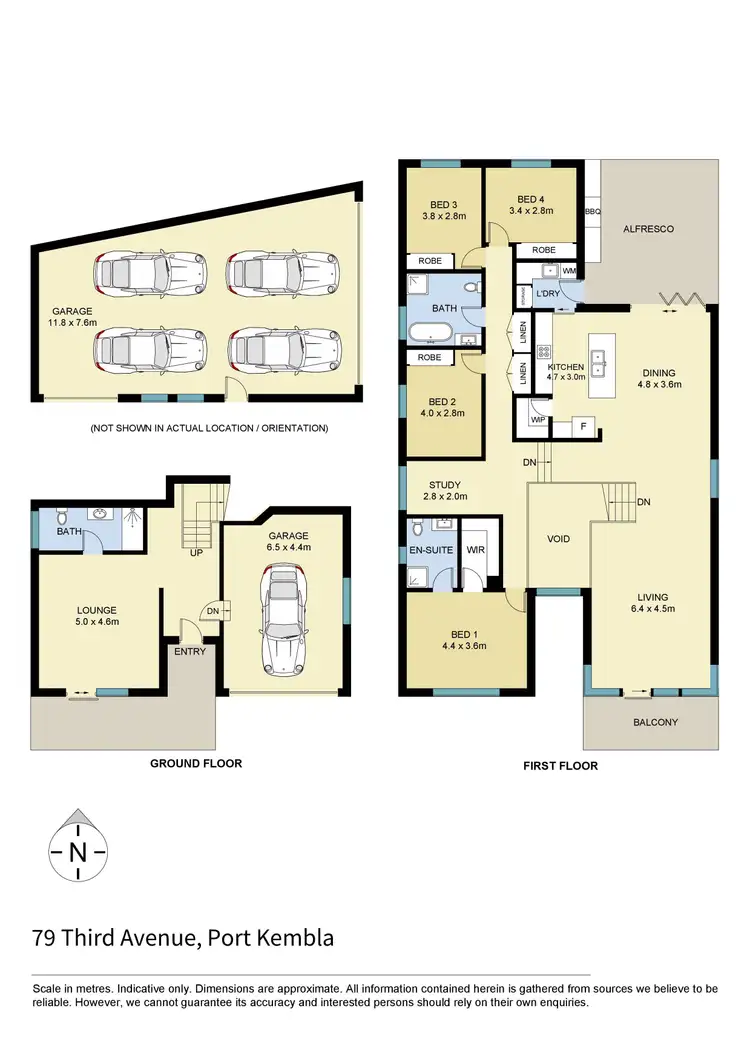 Floorplan of Homely house listing, 79 Third Avenue, Port Kembla NSW 2505