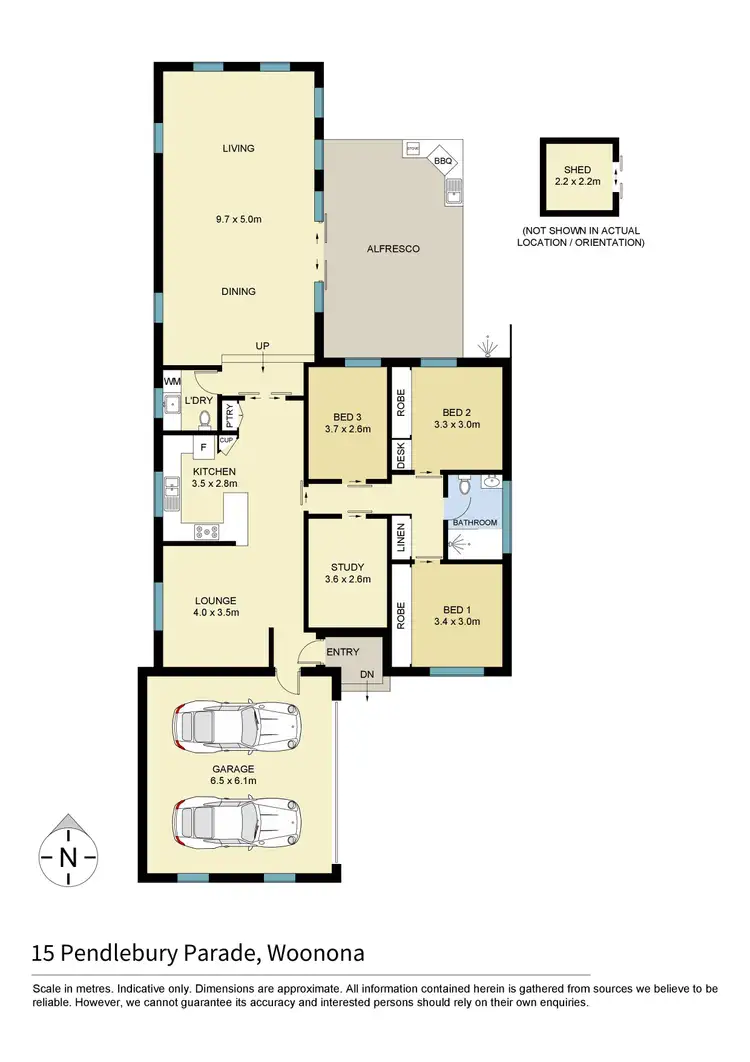 Floorplan of Homely house listing, 15 Pendlebury Parade, Woonona NSW 2517