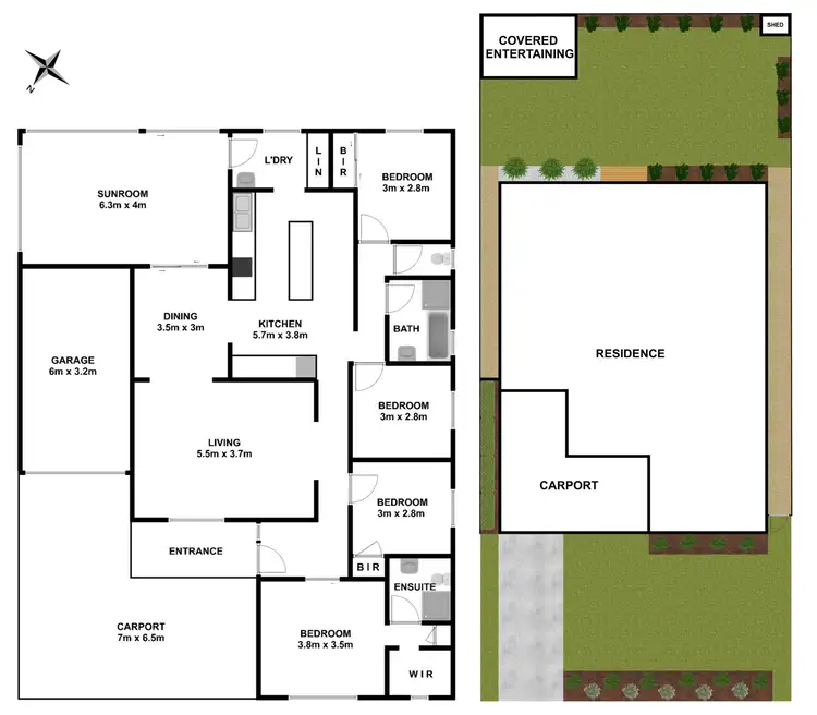 Floorplan of Homely house listing, 69 Chanel Street, Toongabbie NSW 2146