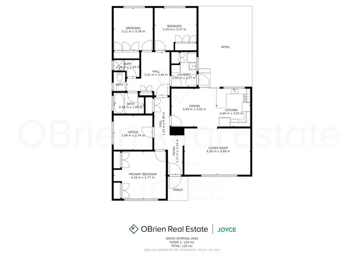 Floorplan of Homely house listing, 31 Blake Street, Wangaratta VIC 3677