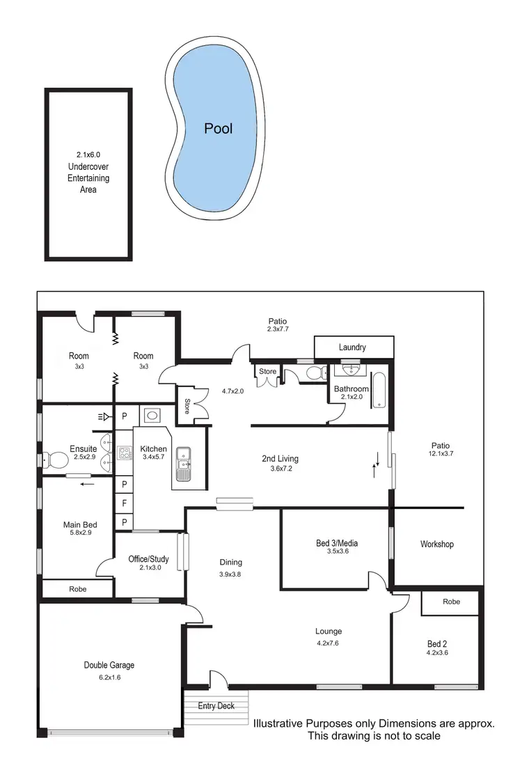Floorplan of Homely house listing, 22 Moowooga Street, Earlville QLD 4870