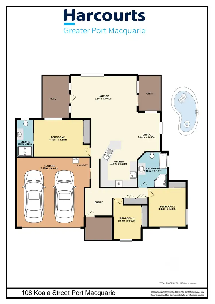 Floorplan of Homely house listing, 108 Koala Street, Port Macquarie NSW 2444