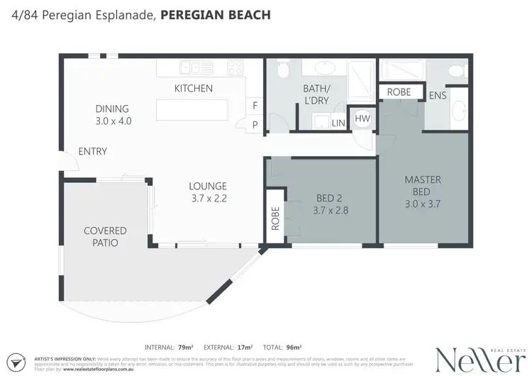 Floorplan of Homely unit listing, 4/84 Peregian Esplanade, Peregian Beach QLD 4573