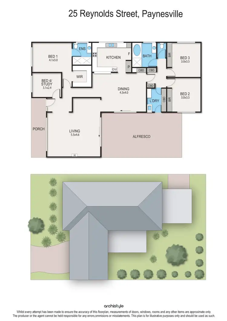 Floorplan of Homely house listing, 25 Reynolds Street, Paynesville VIC 3880
