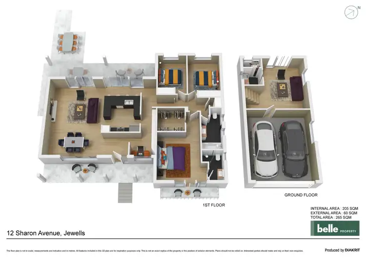 Floorplan of Homely house listing, 12 Sharon Avenue, Jewells NSW 2280