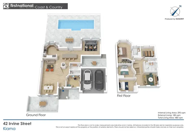 Floorplan of Homely house listing, 42 Irvine Street, Kiama NSW 2533