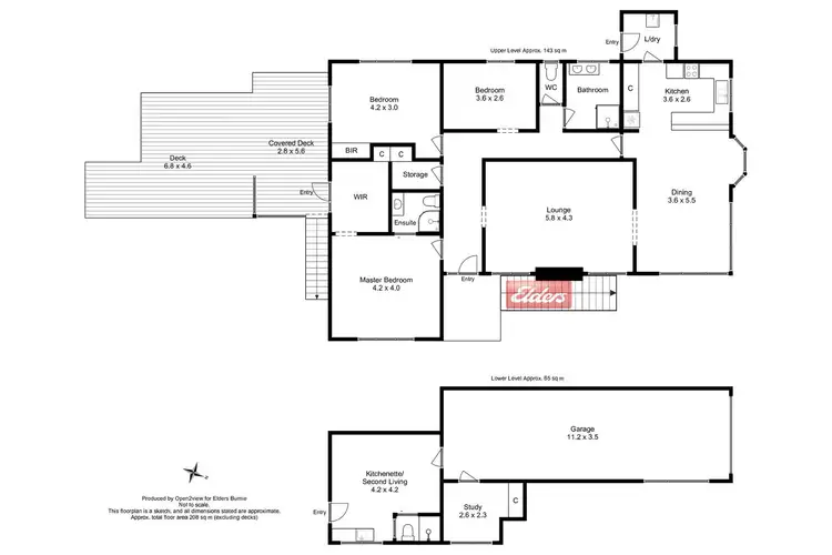 Floorplan of Homely house listing, 11 Frederick Street, Ocean Vista TAS 7320