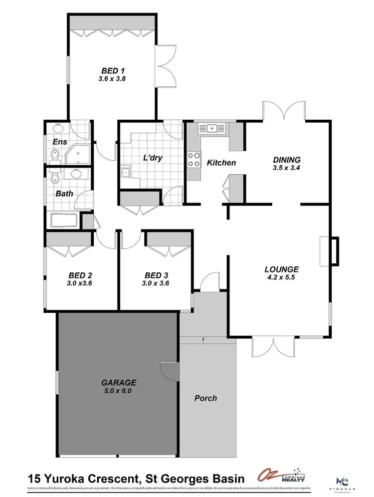 Floorplan of Homely house listing, 15. Yuroka Crescent, St Georges Basin NSW 2540