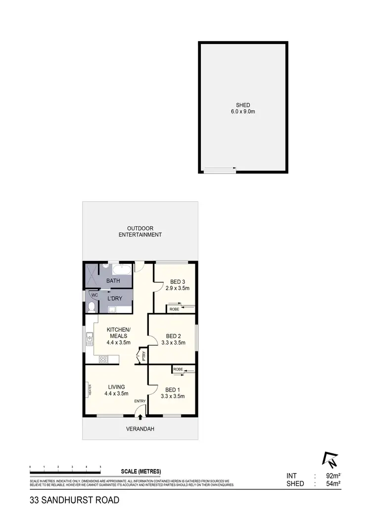Floorplan of Homely house listing, 33 Sandhurst Road, California Gully VIC 3556