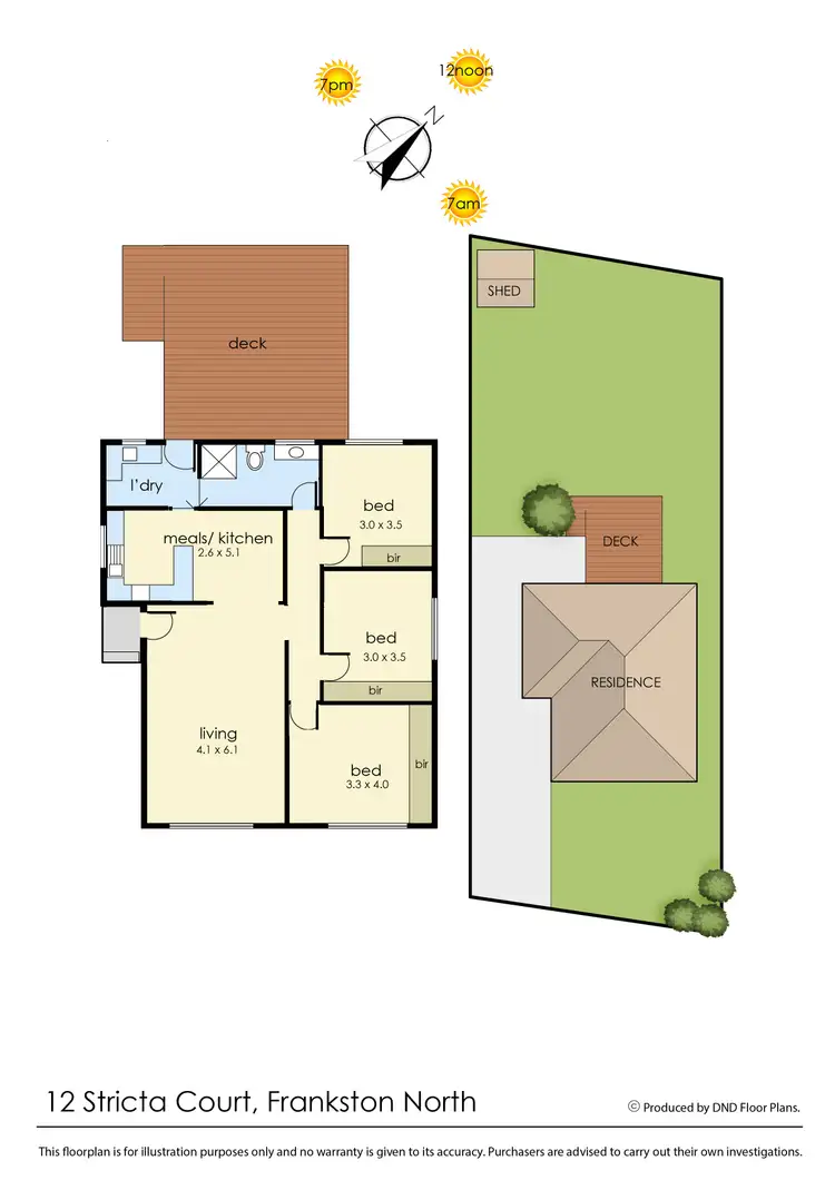 Floorplan of Homely house listing, 12 Stricta Court, Frankston North VIC 3200