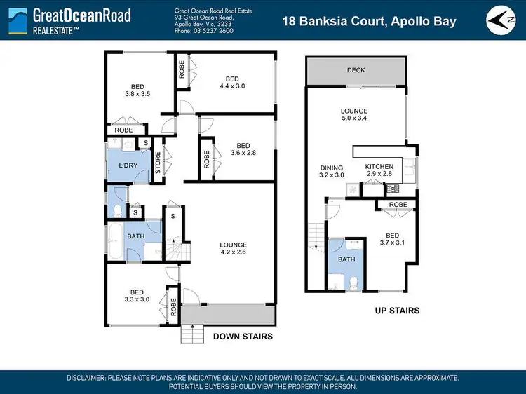 Floorplan of Homely house listing, 18 Banksia Court, Apollo Bay VIC 3233
