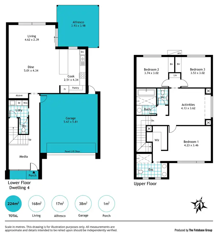 Floorplan of Homely house listing, 2B Broadway, South Brighton SA 5048