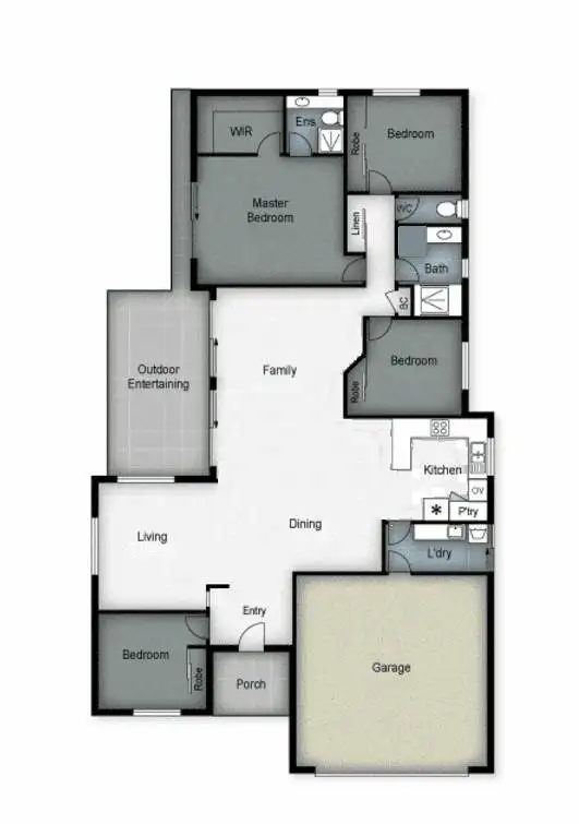 Floorplan of Homely house listing, 7 Eugene Drive, Varsity Lakes QLD 4227
