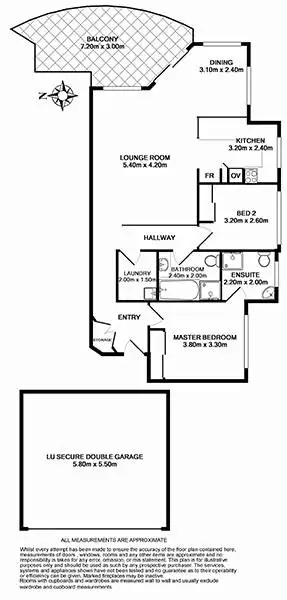 Floorplan of Homely unit listing, 9/145 Willarong Road, Caringbah NSW 2229