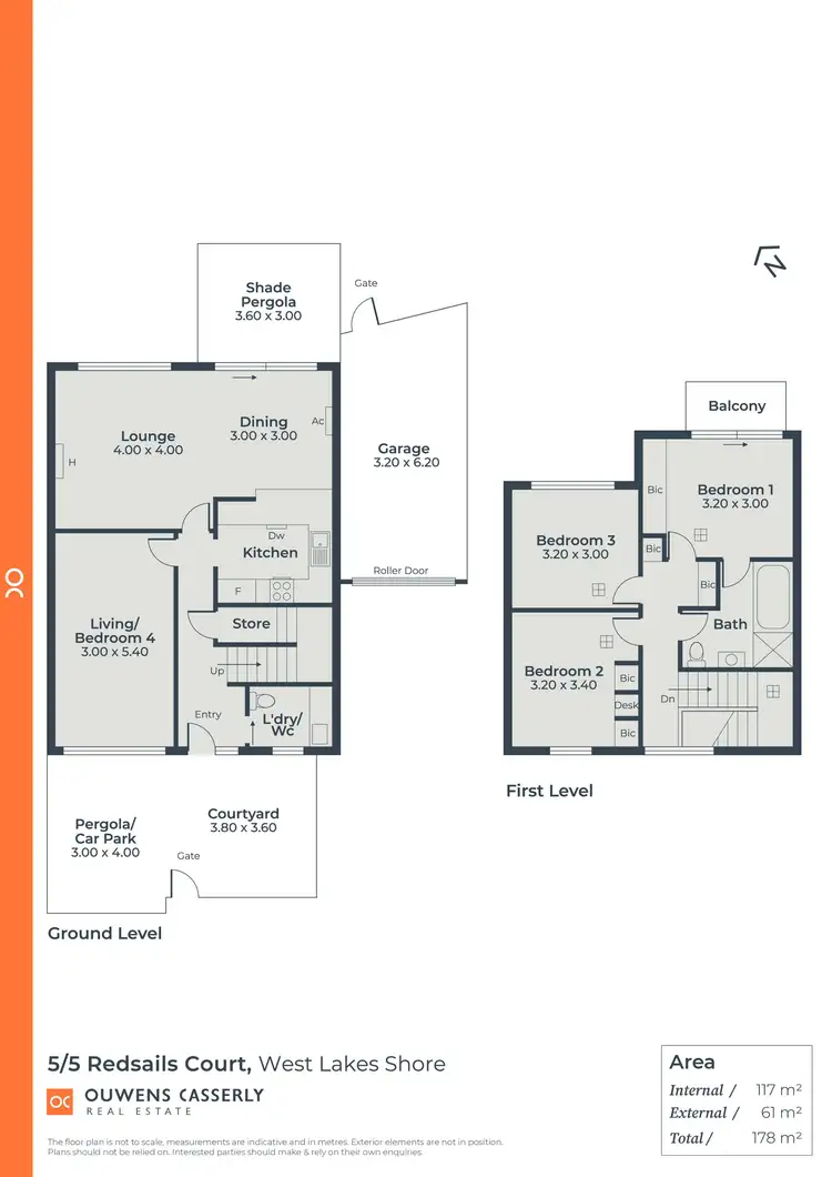 Floorplan of Homely house listing, 5/5 Redsails Court, West Lakes Shore SA 5020